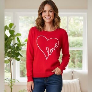 Take 50% OFF- APT.9 Red Sweater, Size-XL